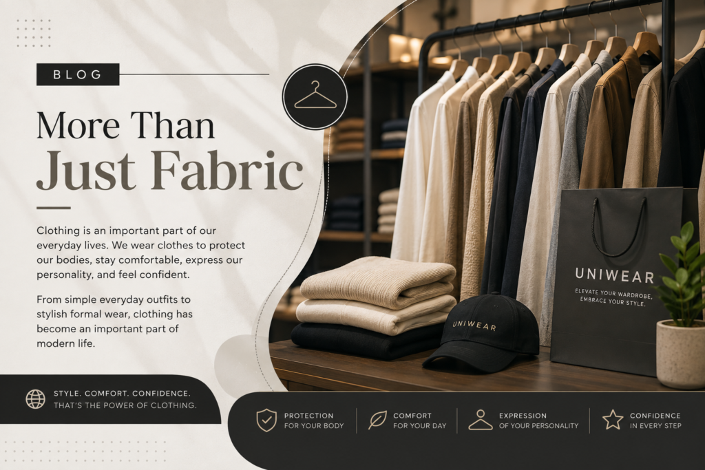 clothing:more than fabric-UNIWEAR