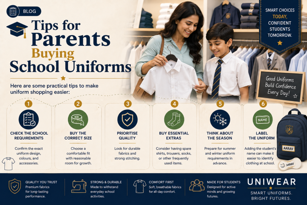 Tips for parents buying uniform-UNIWEAR