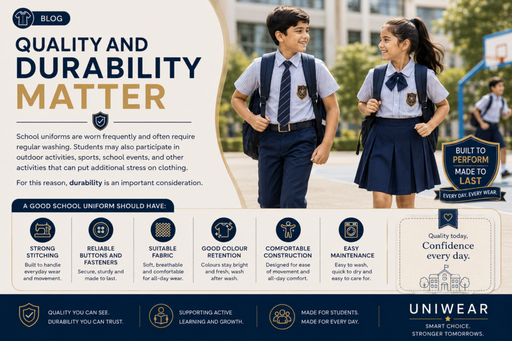 Uniform quality and durability-UNIWEAR