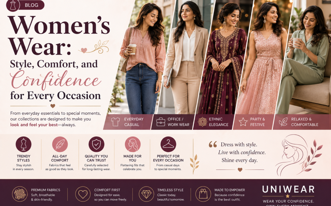 Women’s Wear: Style, Comfort, and Confidence for Every Occasion